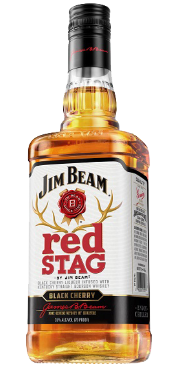 Jim Beam Red Stag Black Cherry Bourbon Whiskey