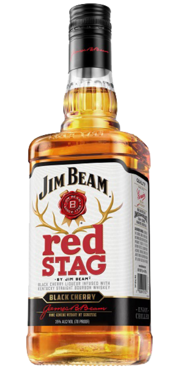 Jim Beam Red Stag Black Cherry Bourbon Whiskey