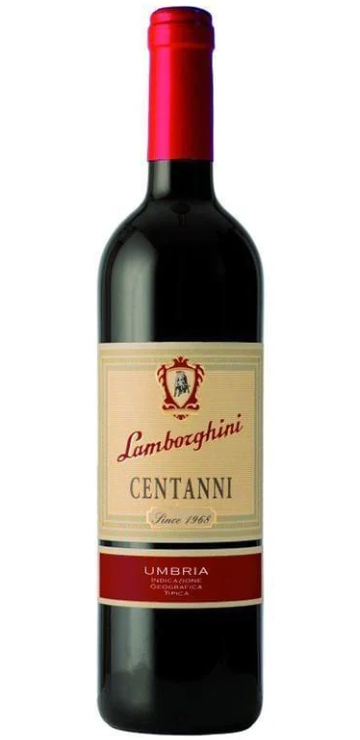 Lamborghini Centanni Rosso Umbria IGT Red Wine