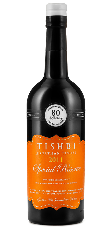Reinforced red dessert wine Yonatan Tishbi Special Reserve 80 years